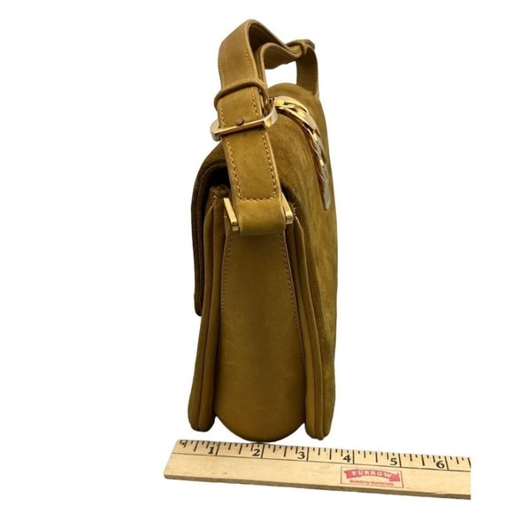 Gucci yellow leather & suede 1975 Sylvie bag in original box - Picture 10 of 13